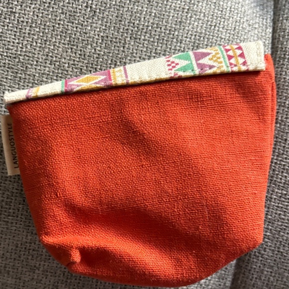 Colorful Geometric Patterned coin Pouch - Picture 2 of 5